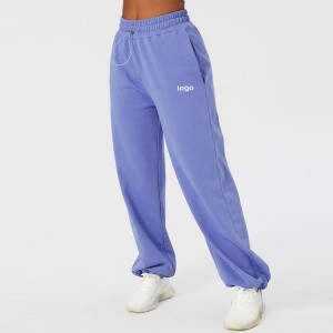 Дамски спортни панталони за джогинг с персонализирани регулируеми ивици