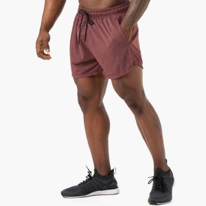 Pakaian Sukan Aktif Pembuatan Tersuai Seluar Pinggang Serut Poliester Ringan Mens Gym Sweat