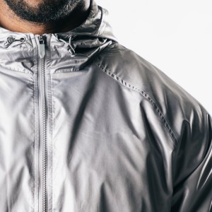 Erkekler İçin Yeni Tasarım Hafif %100 Polyester Fitness Spor Fermuarlı Rüzgarlık Ceketler