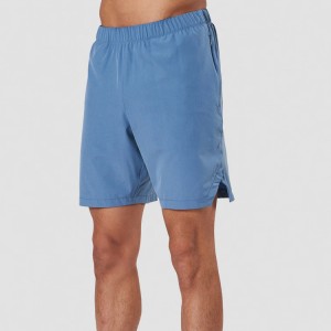 Prispôsobené vysokokvalitné atletické šortky na zips Cool Dry Fitness Gym pre mužov
