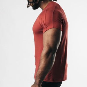 남자 슬림핏 티셔츠 맞춤 인쇄를 운영하는 피트니스 체육관 맞춤 운동 스포츠