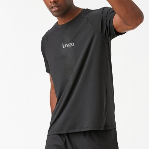 N'ogbe Cool Dry Custom Logo Workout Fitness Gym Sports Men Plain T Shirts