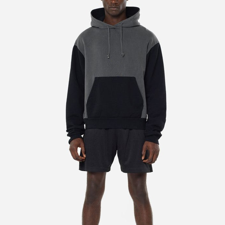 Жешка распродажба за облека за фитнес панталони - прилагодено зимско облекување приватна етикета Блок во боја за машки 100% памучни блокови за машки пуловери – АИКА