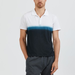 Ambongadiny ambony kalitao OEM Sublimation Polyester Men Gym Polo T Shirts