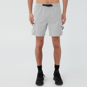 Нейлонавыя гарадзкія мужчынскія шорты Active Gym з індывідуальным друкам новага дызайну з кішэняй-карго