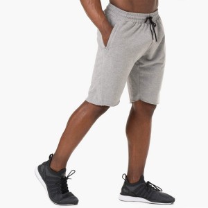 Оптовая торговля индивидуальные французские махровые хлопковые мужские шорты для тренировок спортивные спортивные шорты с карманами