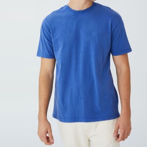 Wholesale High Quality Custom Printing Plain Workout Cotton T Shirts Para sa Mga Lalaki