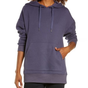 Sweatshirts hoodies hoodies malefaka 100% Cotton Custom Logo Blank Workout ho an'ny vehivavy