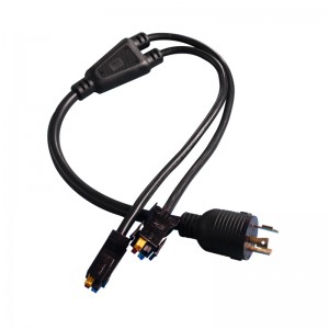 Nema L7-30P kabel za napajanje sa SJT14/16/18 AWG*3C ANEN PA45 konektorima za napajanje