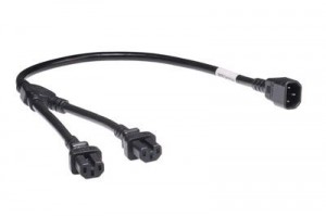 Cable de alimentación bifurcador C14 a C15: 15 amperios