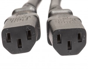 Mga Cable C20 hanggang C13 Splitter Power Cord – 15 Amp