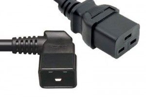 Kabel za napajanje poslužitelja/PDU – C20 lijevi kut do C19 – 20 Amp