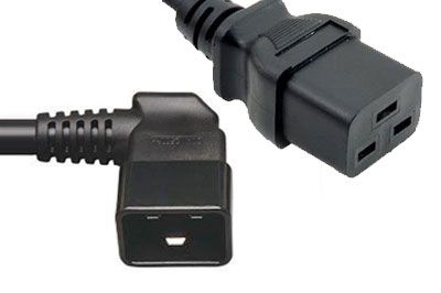 Kabel za napajanje poslužitelja/PDU – C20 lijevi kut do C19 – 20 A Istaknuta slika