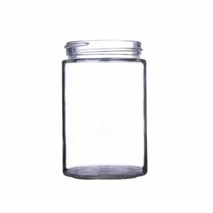 OEM/ODM Factory Storage Glass Jar - 12OZ Clear Straight Side Jar – Ant Glass