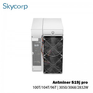 “Bitmain Antminer S19j Pro 104T 3068W Bitcoin Miner”