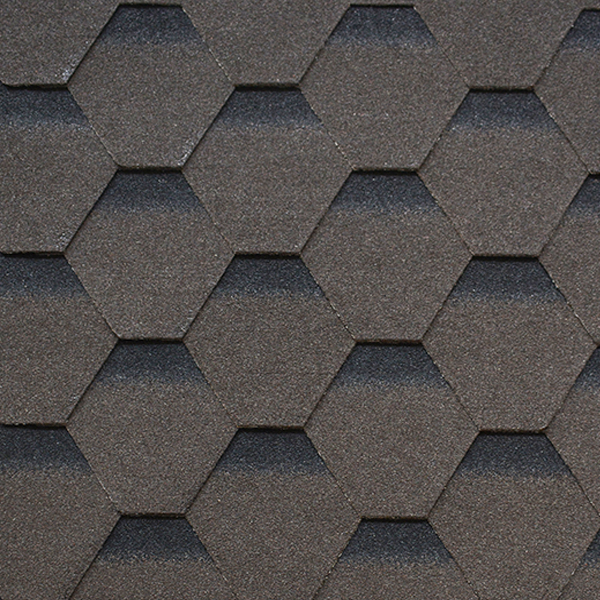 Hexagonal Bitumen Roofing Shingle