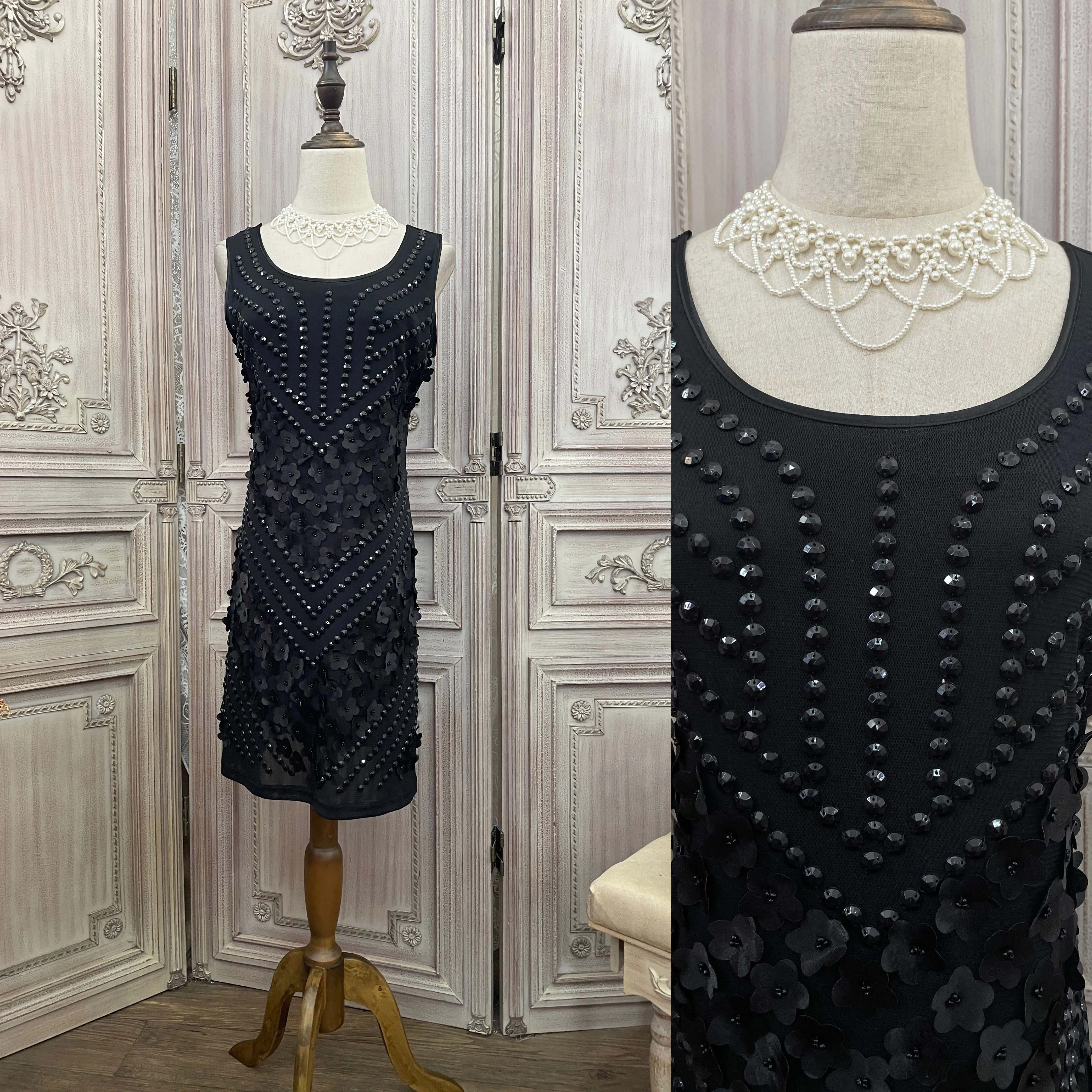 3D 자수 도매 플러스 사이즈 여성 드레스