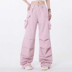 Custom Cargo Pockets Best New Ladies Pant Design Products
