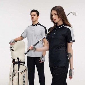 Biznesa ikdienas golfa polo krekli ar pielāgotu logotipu