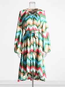 Printo Colorblock Blej fustane me çmime të shitjes me dizajne