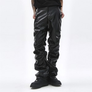 Custom Leather OEM Ny buksedesign dameleverandør