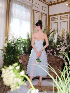 Sweet Beaded Diamond Princess Custom Filgħaxija Party Dress Prodotti