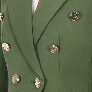 Visokokakovostni dizajnerski blazerji z gumbi po meri
