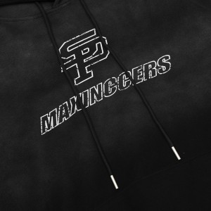 Aangepaste logo tie-dye bedrukte hoodiefabrikant