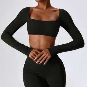 Omenala Yoga na-agba ọsọ egwuregwu T-shirt Factory