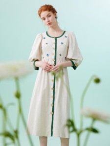 Vyšívané prádlo ODM Dámské šaty Designer Company