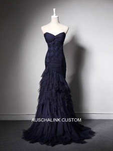 Empresa de fabricação de vestidos de noite Fishtail