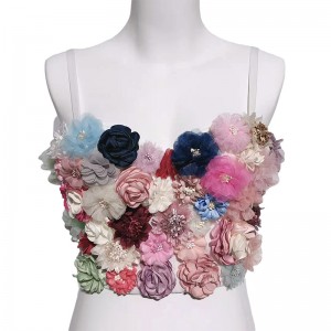 Модни дизајнерски блузи во боја на цветни прашка