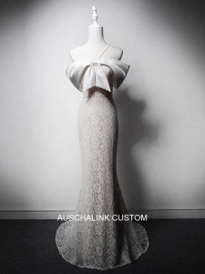 Lace Bow Maraice Dress Manufacturer