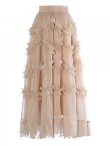 लेस सुरुचिपूर्ण कस्टम लोगो स्कर्ट परिधान