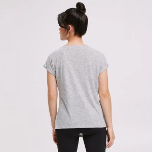 Gray Rayon Nursingt-Shirt