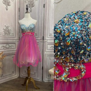 Mesh Sequin Mini New Fashion Designer Dresses Companies