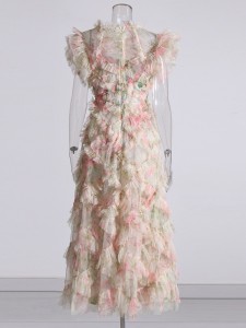 Lace Elegant Custom Grown Woman Dress камсыздоочу