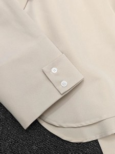 Bluza od šifona prilagođena patchwork čipkom