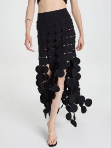 Patchwork Tassel Plus Size Skirt Supplier