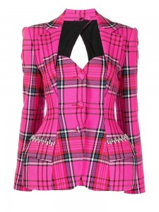 Plaid Oversized Blazer Outfit Manufacturer