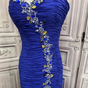 Slit Sexy Evening Gown Dress Elegant ຜູ້ສະຫນອງ