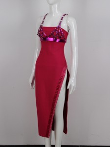 Split Sexy Belt ODM Ladies Dress Maker Pricelist
