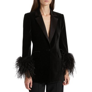 Velvet Feather Plus Size Suit Fabbrikant