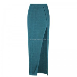Plava Holiday Split Maxi suknja