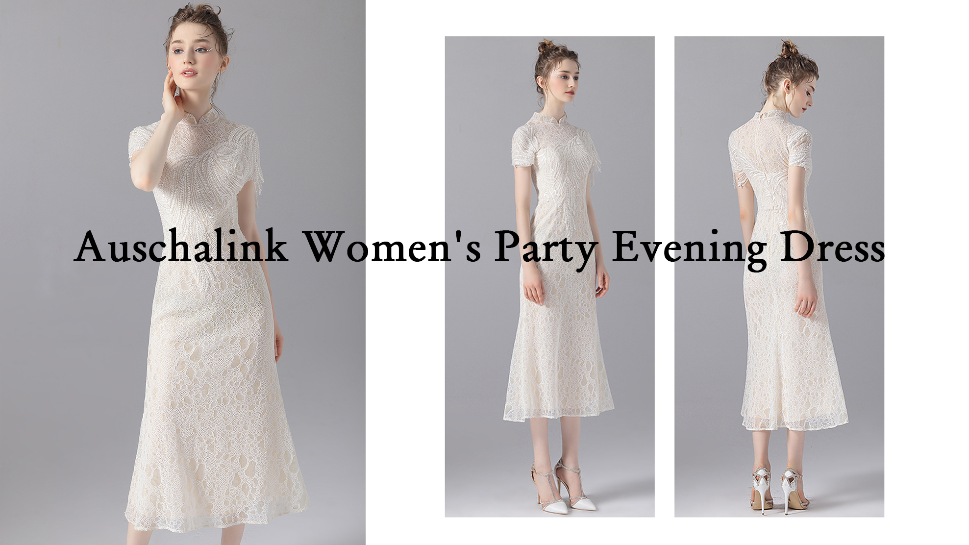 Damen-Hochzeits-Brautjungfern-Party-Abendkleid-Produkte |Auschalink