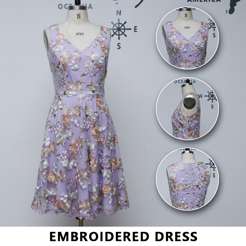 Dámské letní šaty bez rukávů, nová tenká květinová sukně