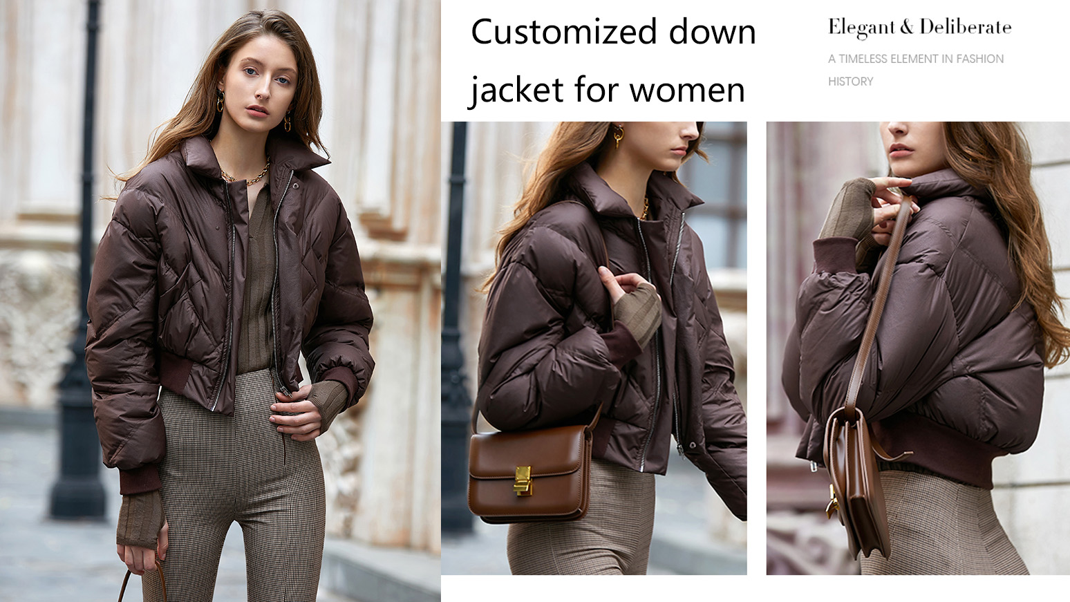 คุณภาพ เสื้อแจ็คเก็ตดาวน์สำหรับผู้หญิง ผู้ผลิต |ออสชาลิงค์