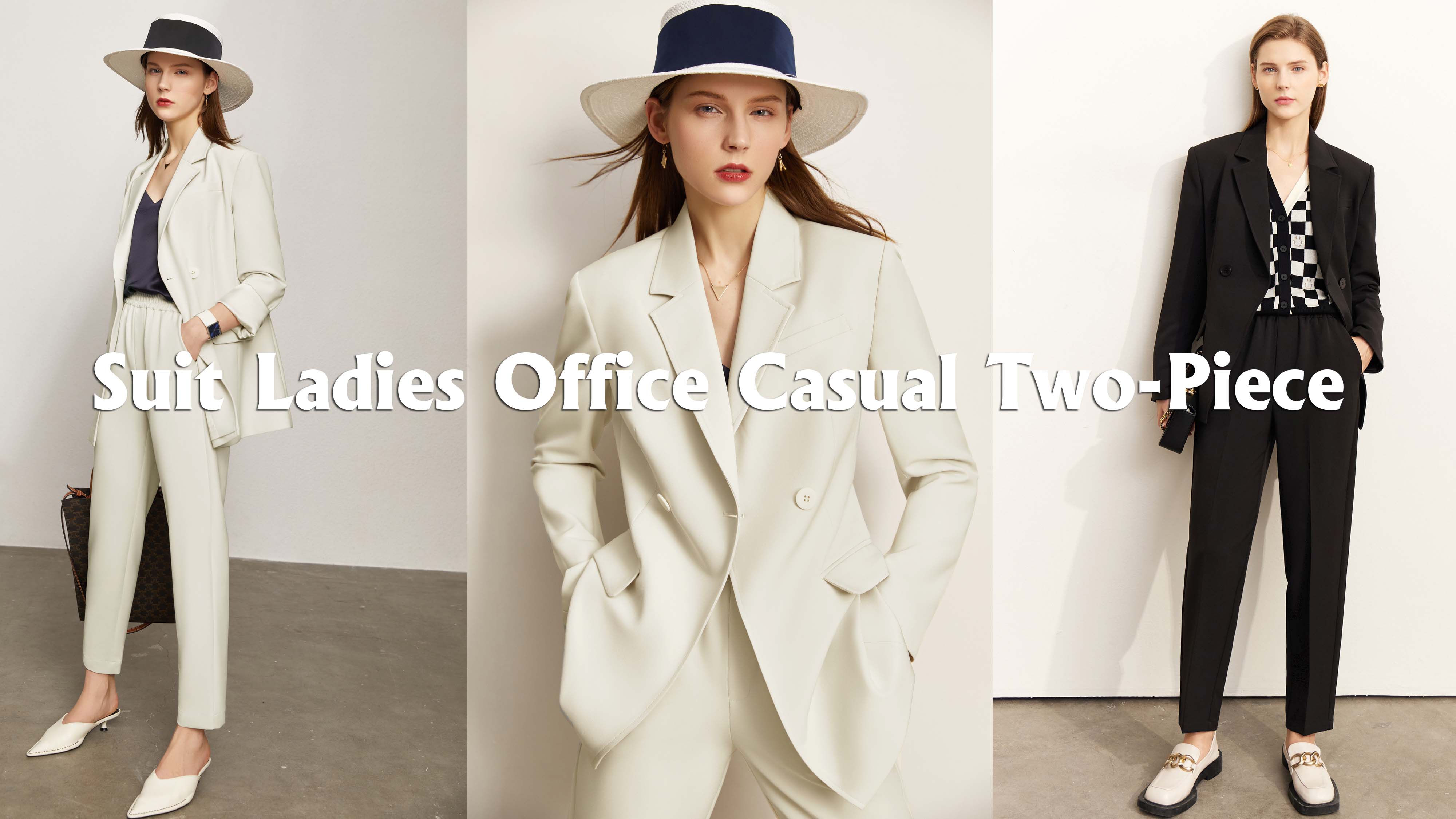 Suit Dames Office Casual Two-Piece