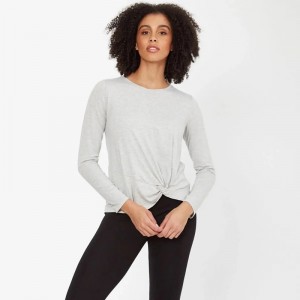 Organic Cotton Long Sleeve Maternity Top For Ladies