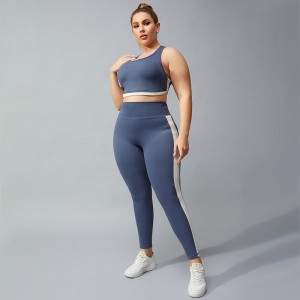 Спортивна нижня білизна з 2 предметів великого розміру, спортивні штани для бігу йоги